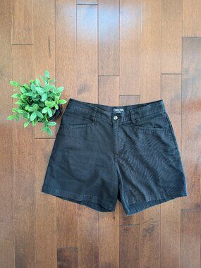 CHEROKEE VINTAGE Y2K BLACK TROUSER CARGO SHORTS